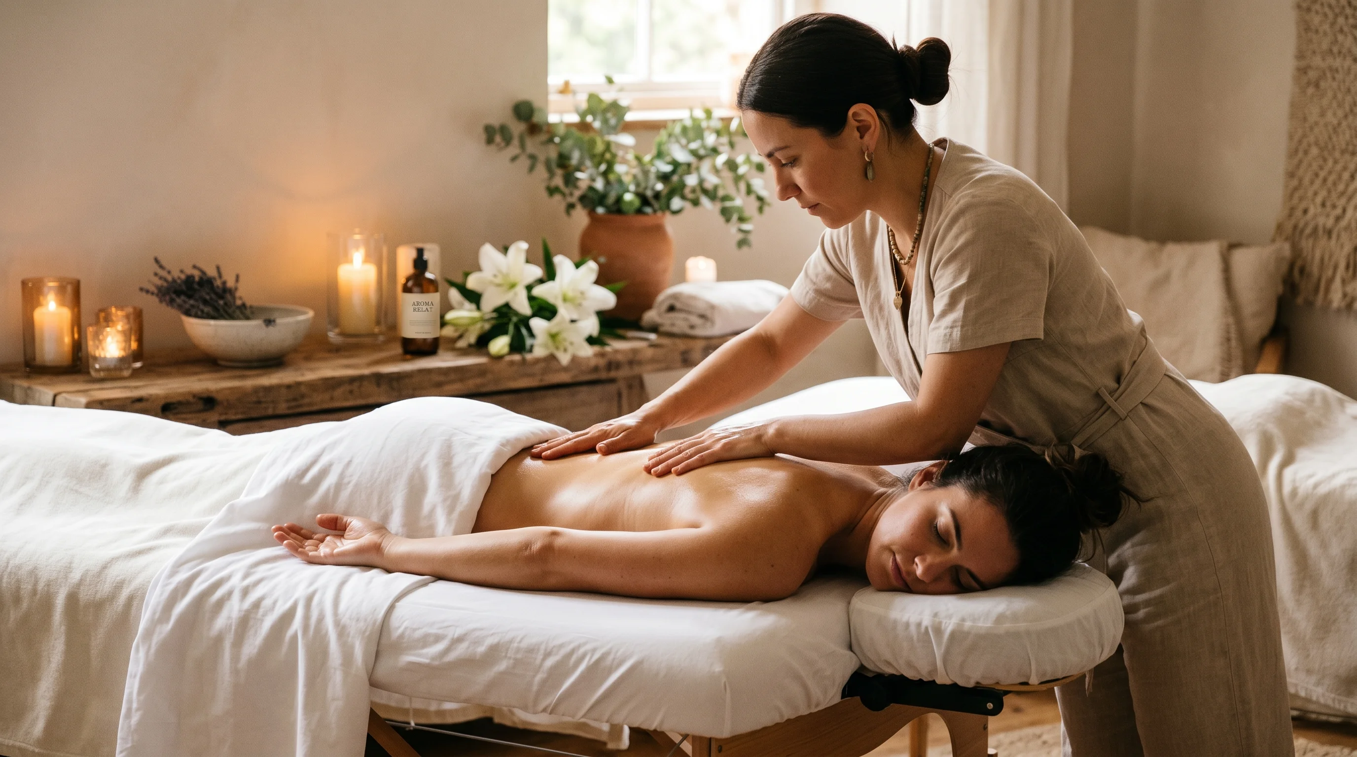 Masaje relajante spa