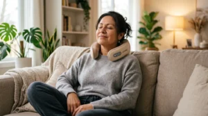 Masaje shiatsu cuello presión japonés