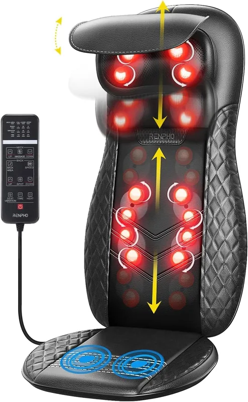 Masajeador Espalda Silla RENPHO Shiatsu - oferta Prime Day