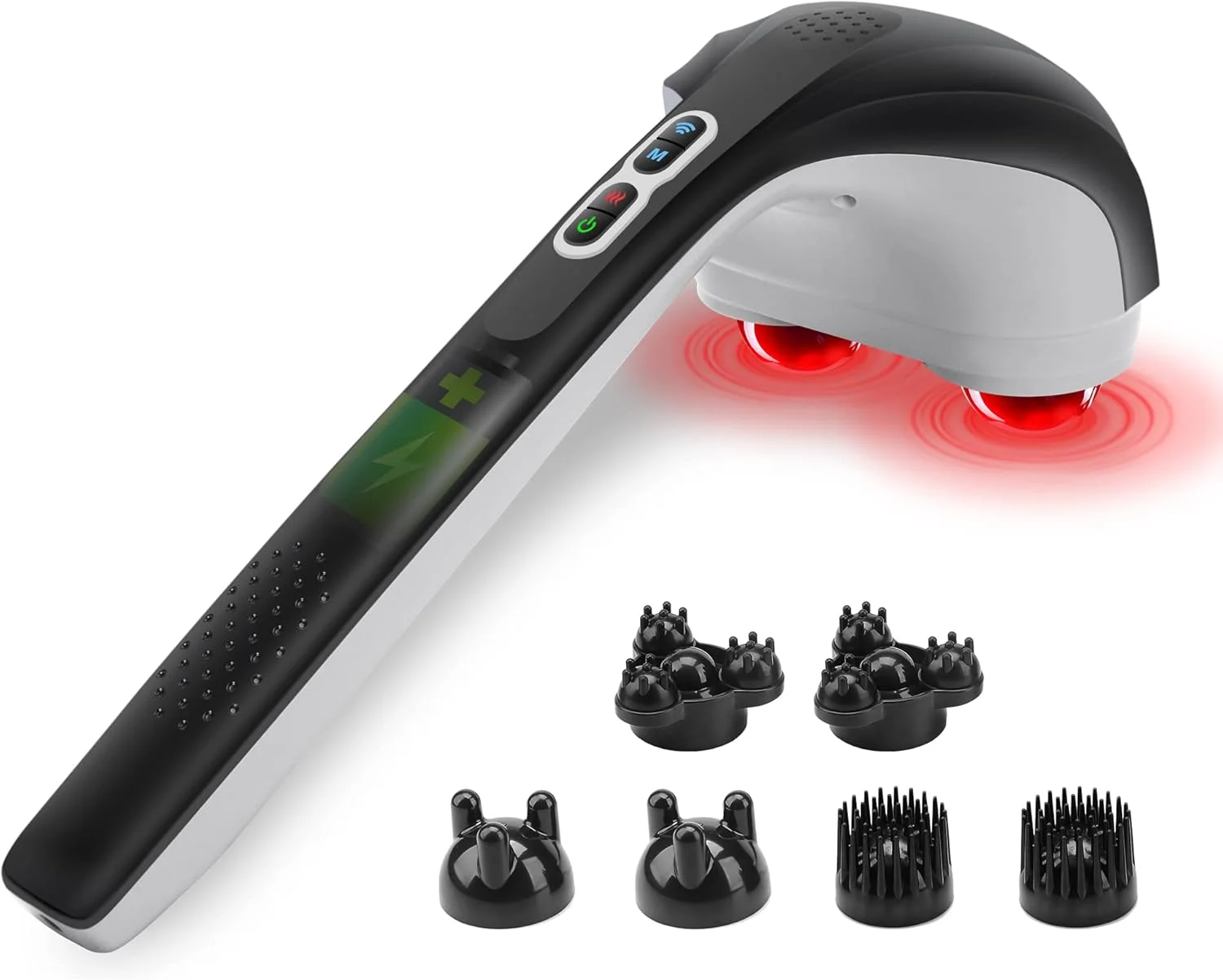 Snailax Masajeador Mano Percusion Calor - oferta Prime Day