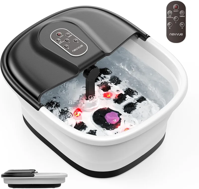 Hidromasaje Pies Plegable 16 Rodillos - oferta Prime Day