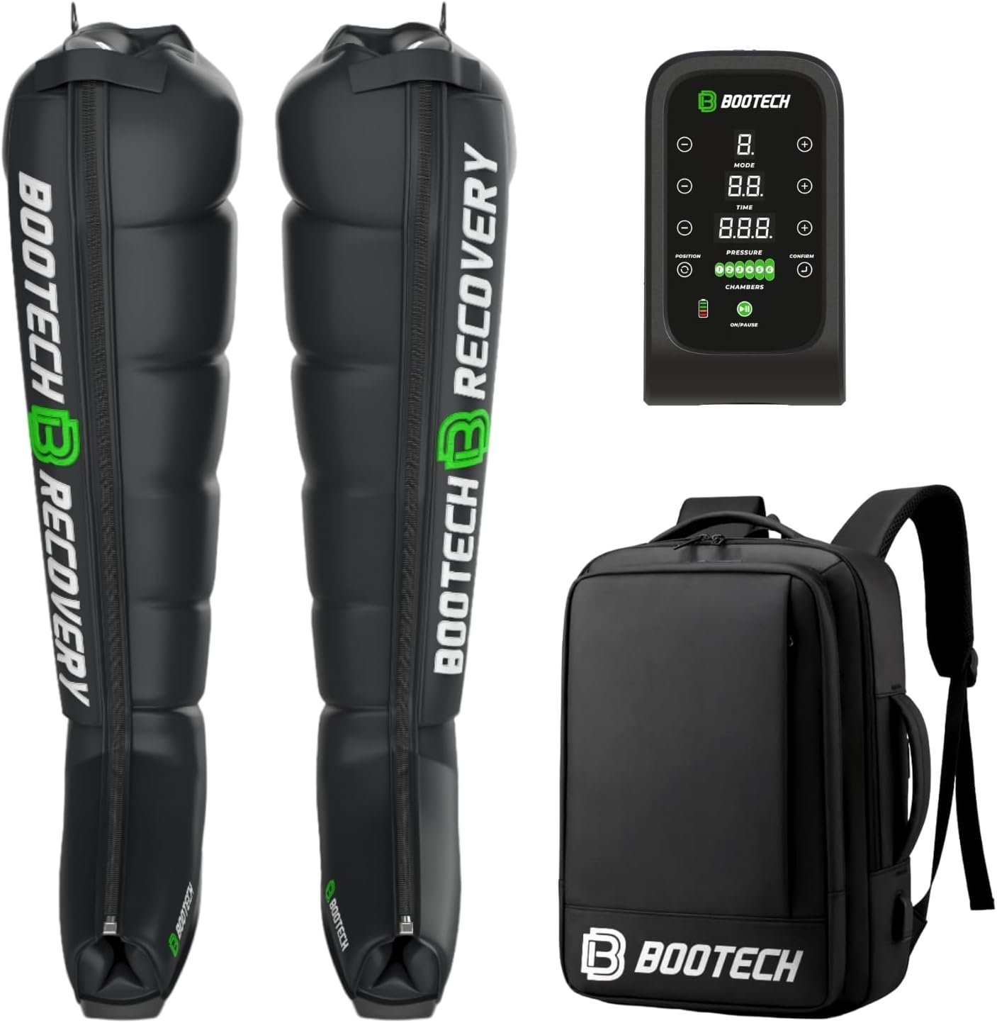 Botas de presoterapia BOOTECH PRO con consola de control