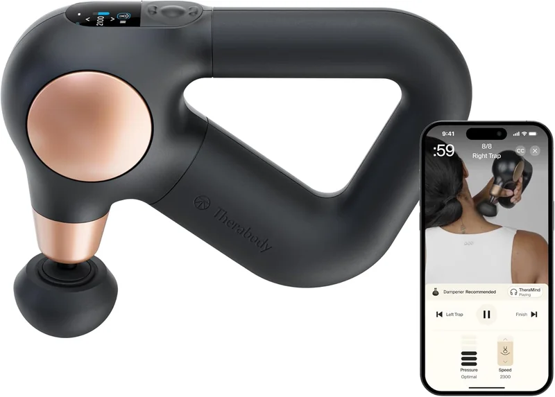 Theragun Sense, pistola de masaje de percusión con app Therabody